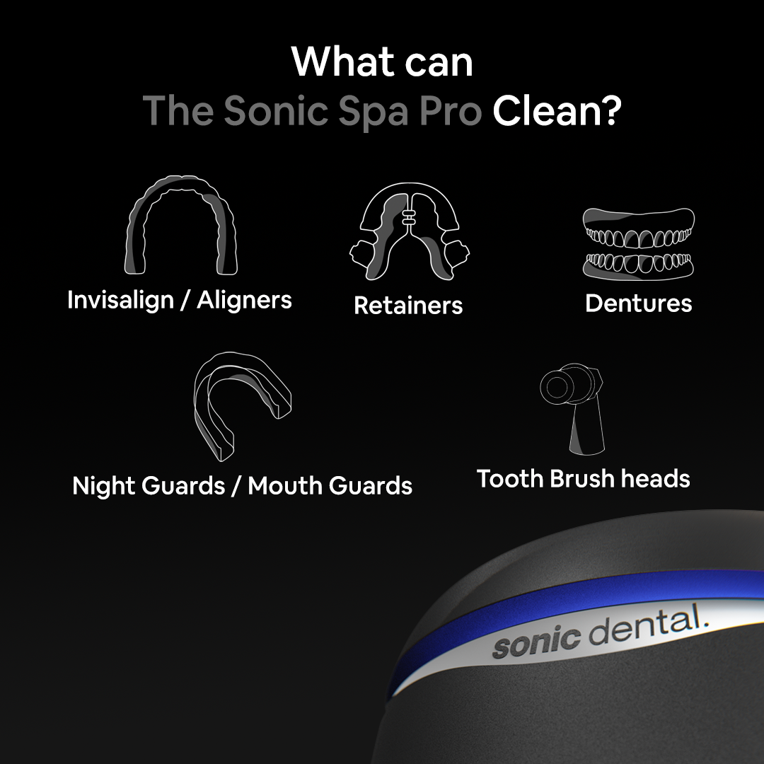 Sonic Pro – The #1 Dentist-Approved Ultrasonic & UVC Cleaner