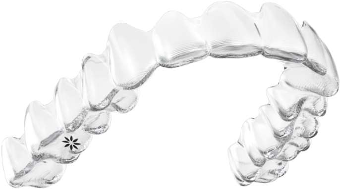 Clear dental retainer